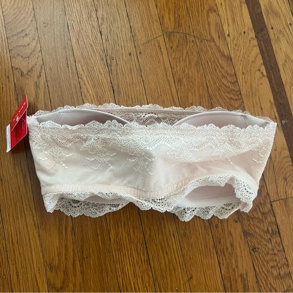 NEW Spanx bandeau undie tectable bra intimates & sleepwear Crème blush m medium - Picture 2 of 3